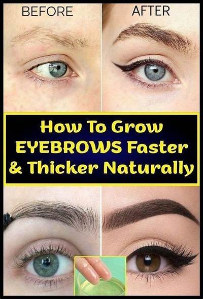 How Can I Enlarge My Eyebrows Naturally?