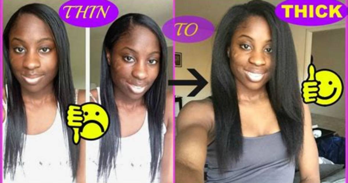 How Can I Make My Hair Thicker Naturally?