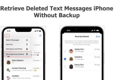 How Can I Retrieve Deleted Text Messages from My Wifes Phone?
