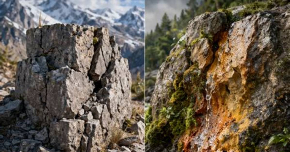 How Can Mechanical Weathering Speed up Chemical Weathering