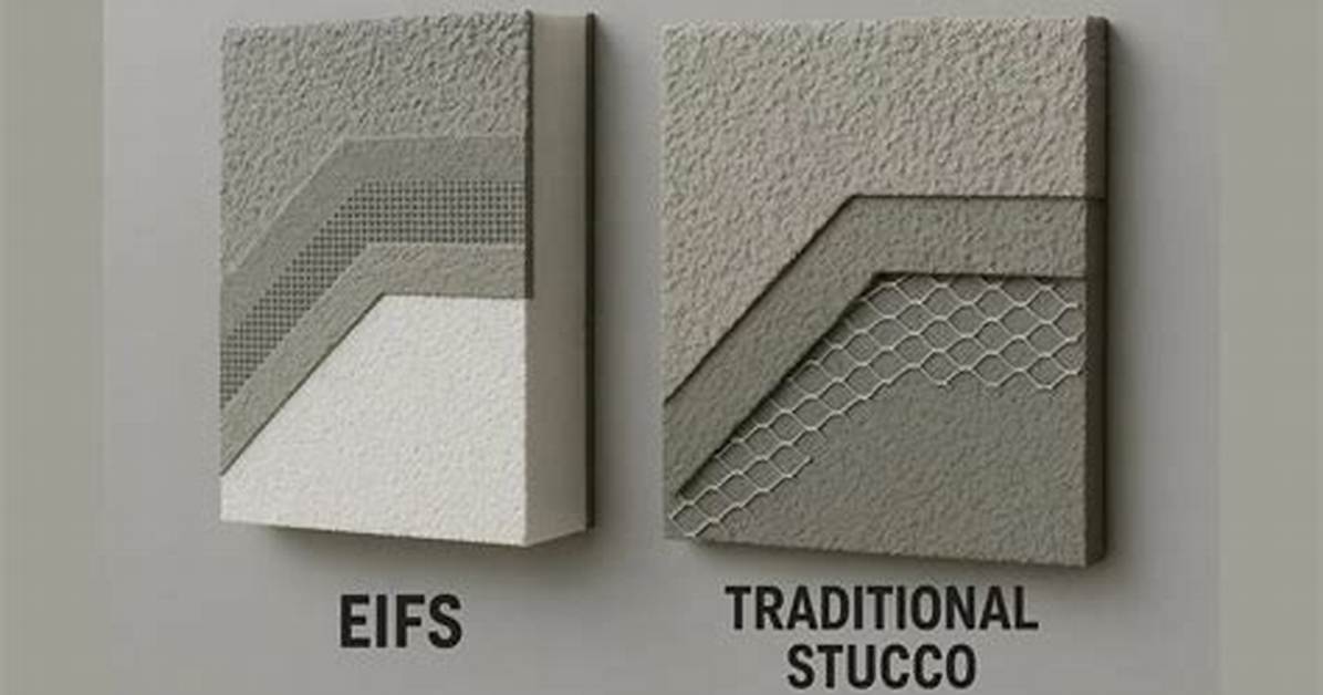 How Can You Tell Stucco from Eifs?