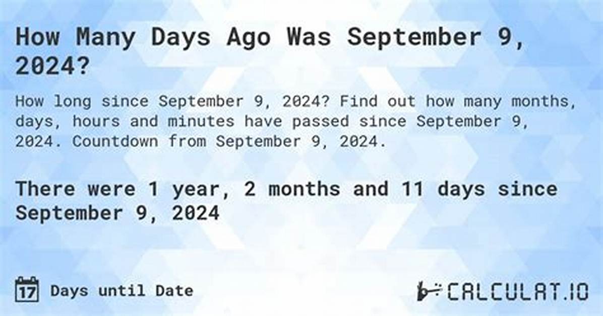 How Days Till