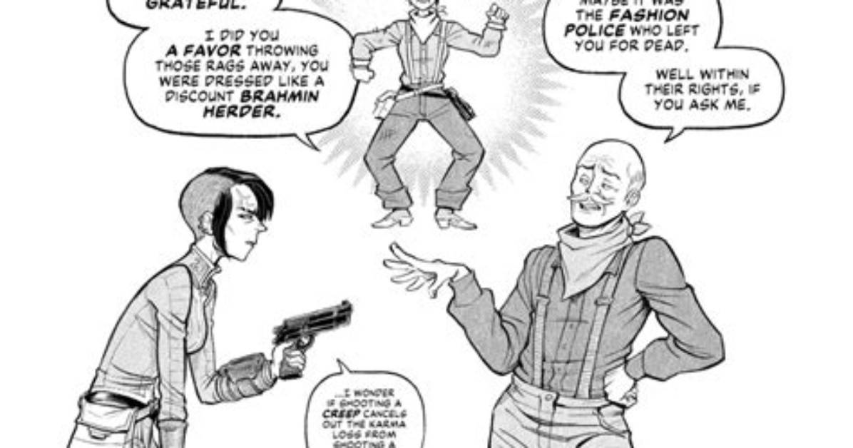 How Did Doc Mitchell Save the Courier?