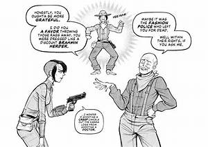 How Did Doc Mitchell Save the Courier?
