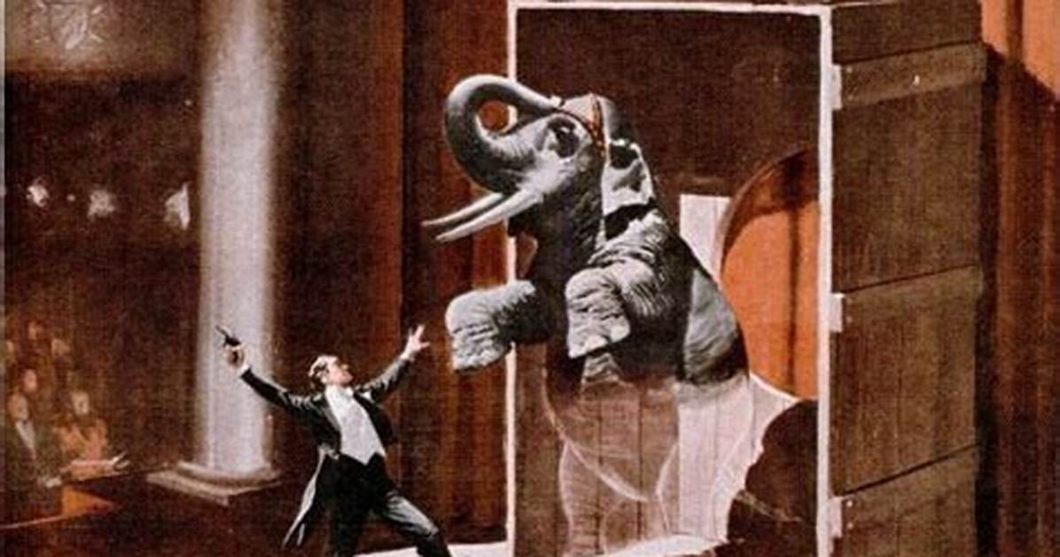 How Did Houdini Make an Elephant Disappear?