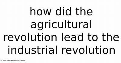 How Did the Industrial Revolution Lead to Unemployment?