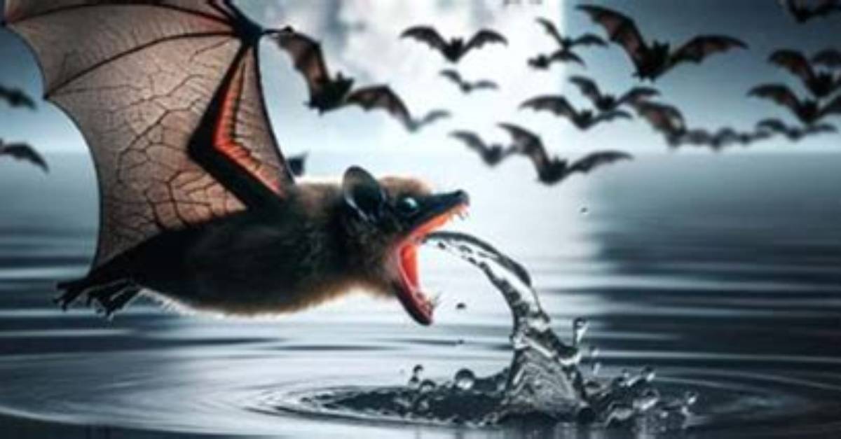 How Do Bats Drink Water?