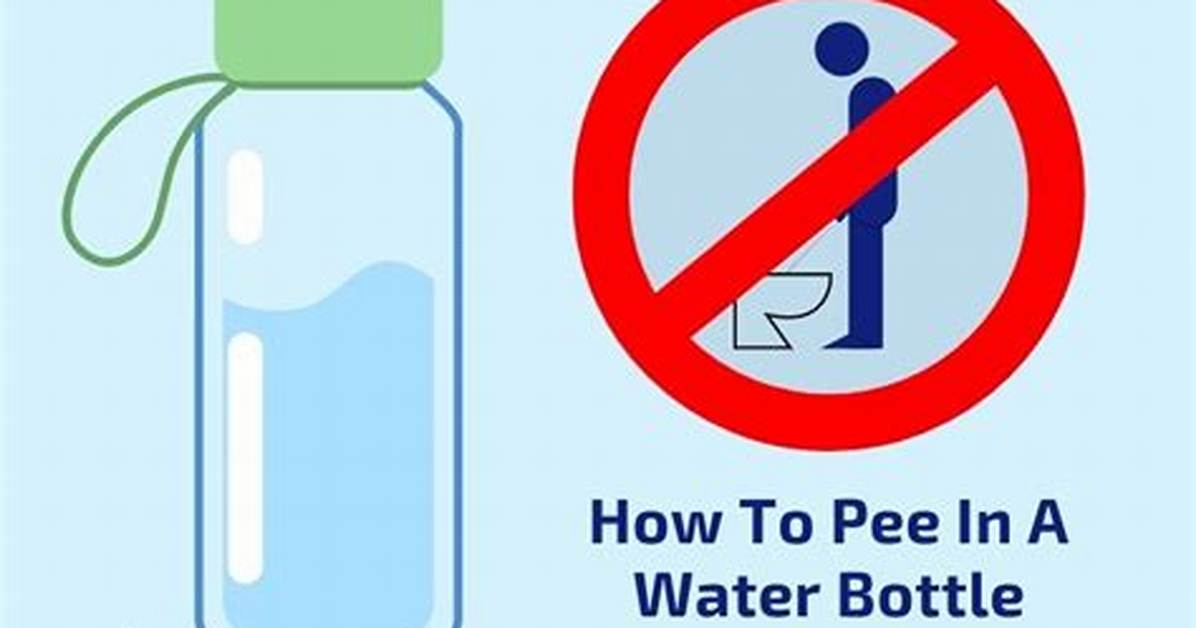How Do Guys Pee in a Bottle?