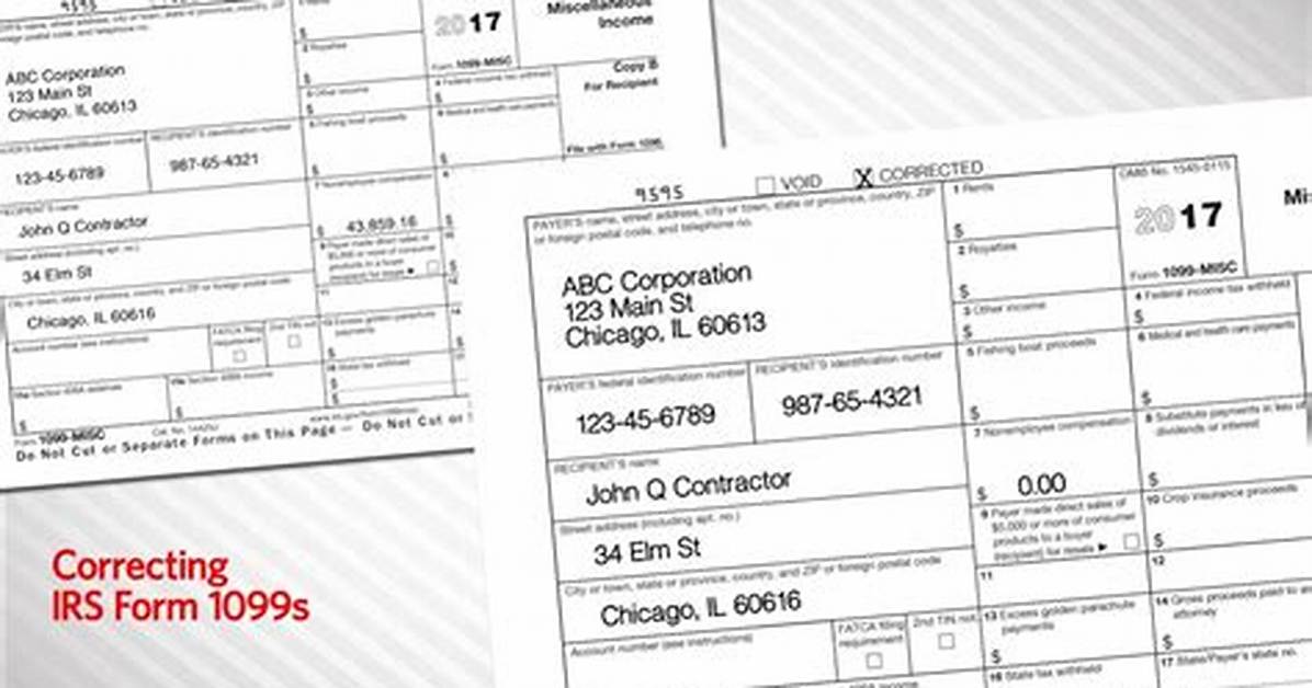 How Do I Amend a 1099 in Turbotax?