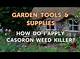 How Do I Apply Casoron Weed Killer?