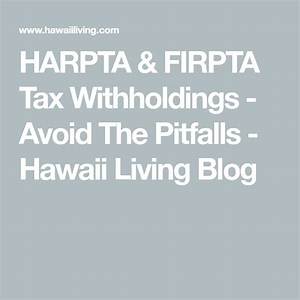 How Do I Avoid Harpta Taxes?