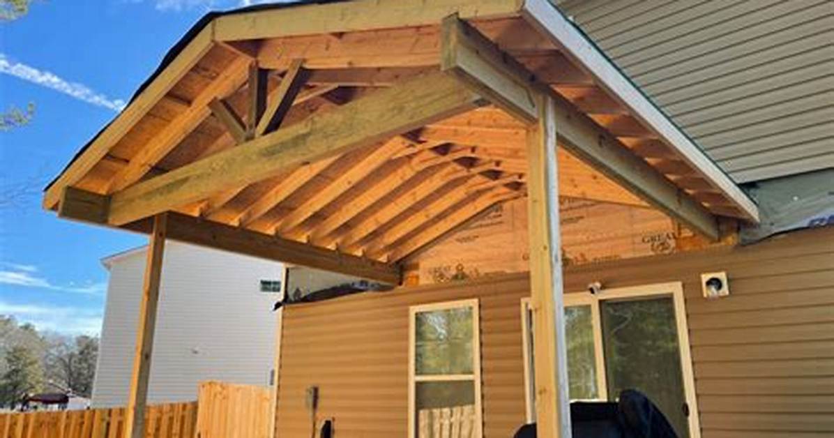How Do I Build a Roof over a Camper for Winter