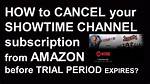 How Do I Cancel My Showtime Free Trial?