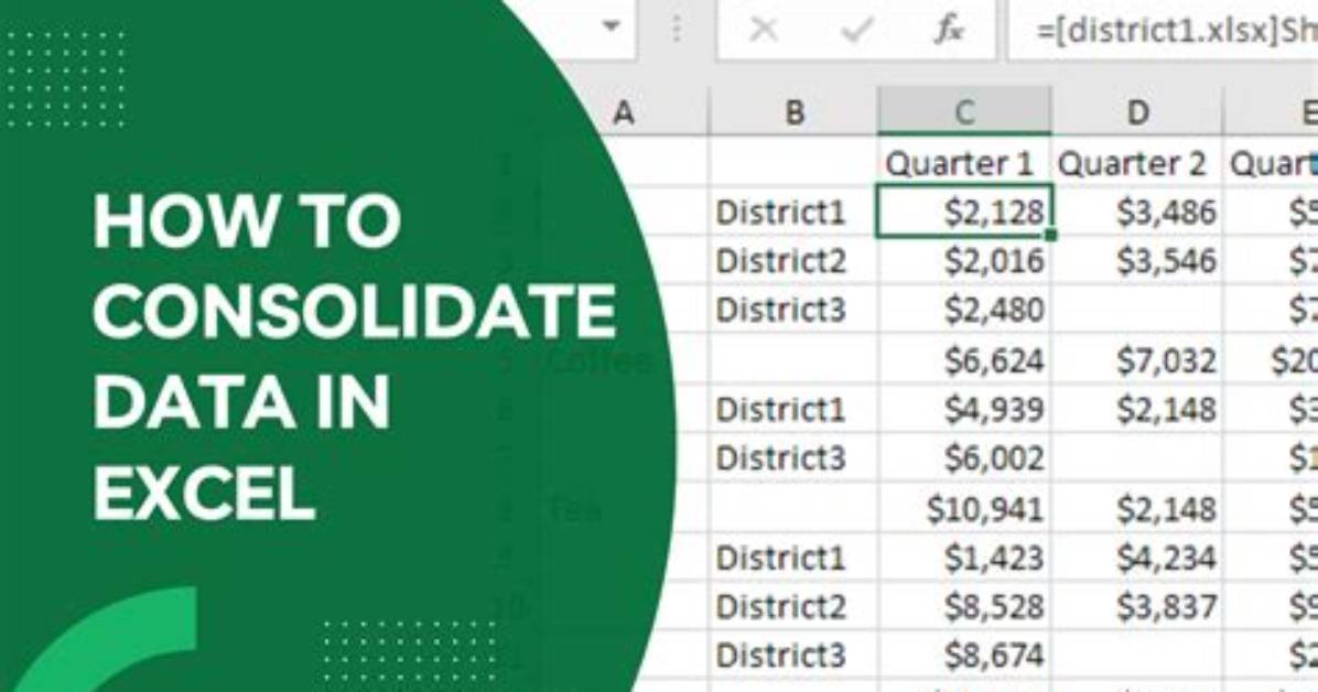 How Do I Consolidate Positions in Excel?