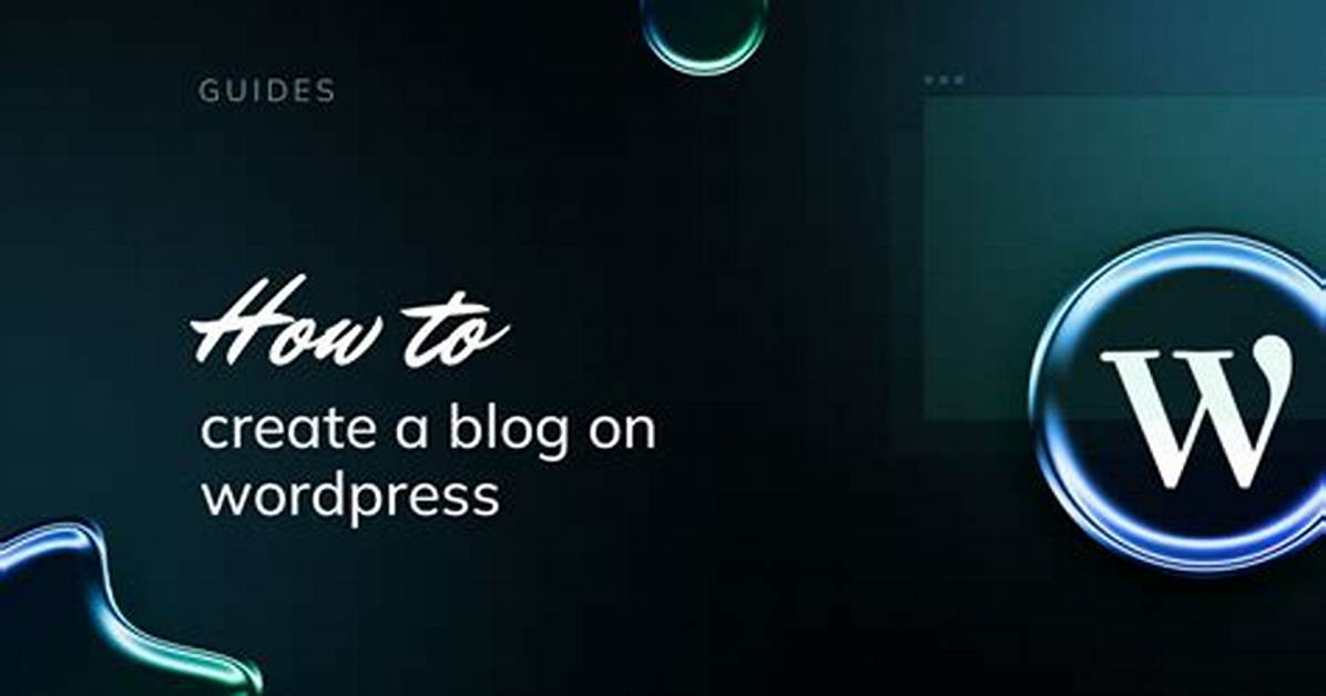 How Do I Create a Blog Id?