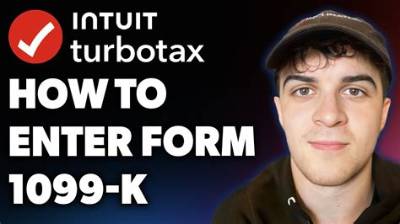 How Do I Enter 1099K in Turbotax?