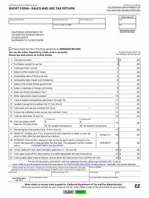 How Do I File a Cdtfa Return?