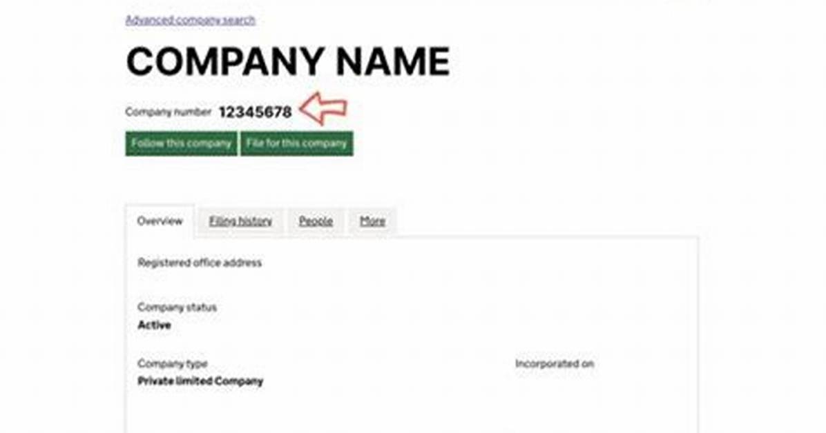 How Do I Find out My Company Registration Number?