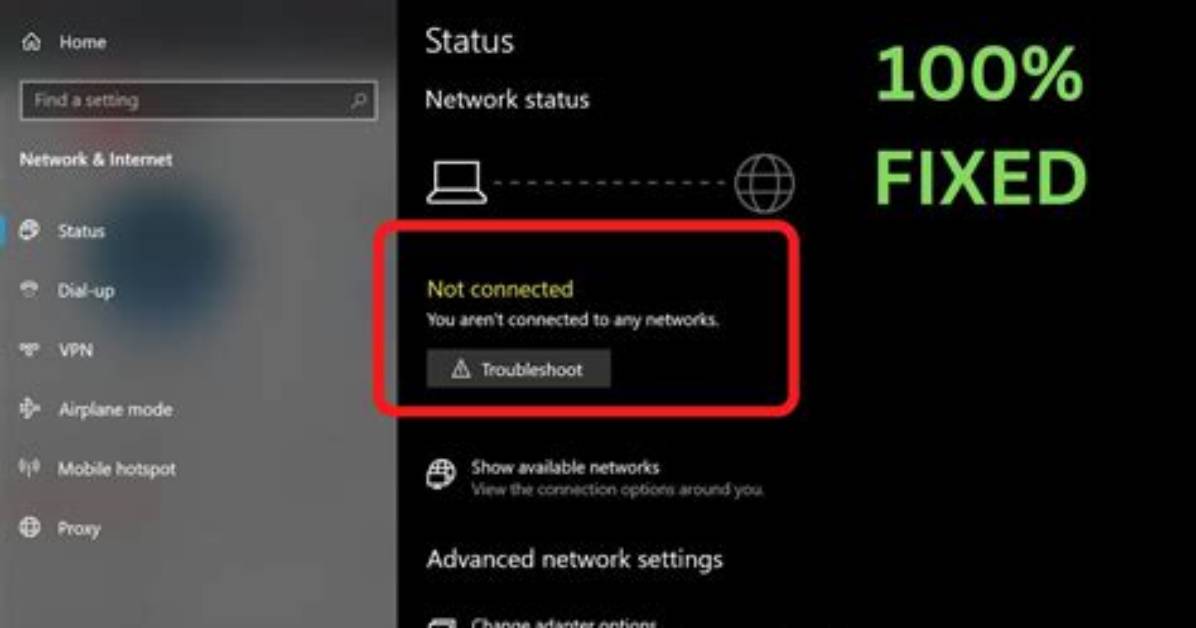 How Do I Fix Network Not in Range Problem?