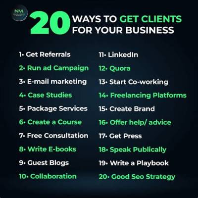 How Do I Get Clients Uk?