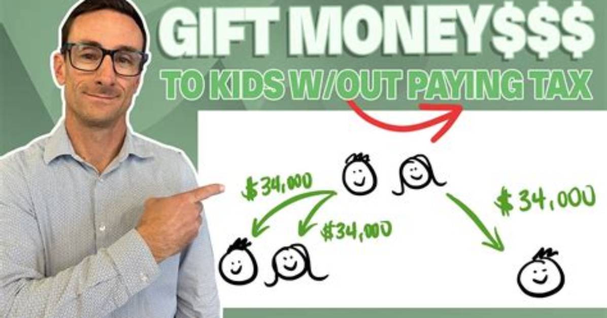How Do I Gift My Children Tax-Free?