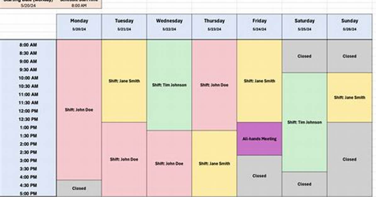 How Do I Make a Business Schedule?