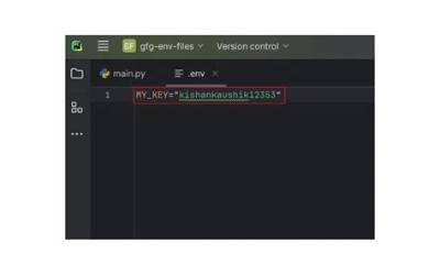 How Do I Make A. Env File in Windows?
