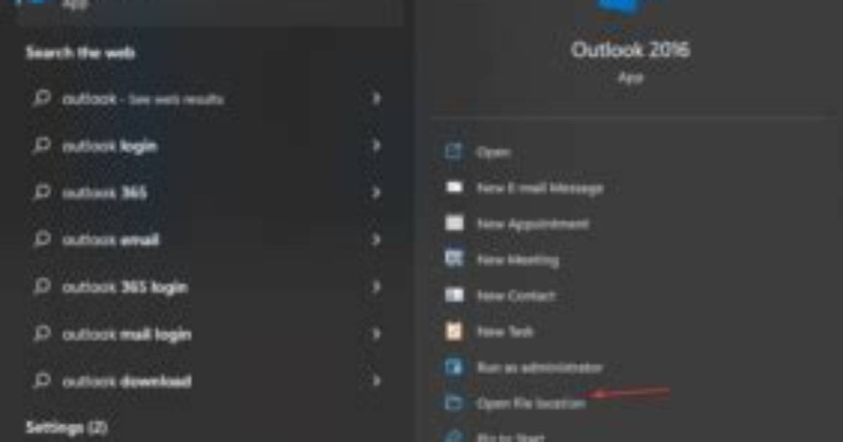 How Do I Make Outlook Open When I Start Windows?