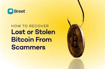 How Do I Recover a Bitcoin Scammer?