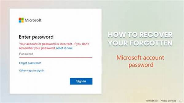 How Do I Recover Forgotten Password?