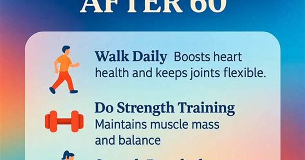 How Do I Regain Energy After 60?