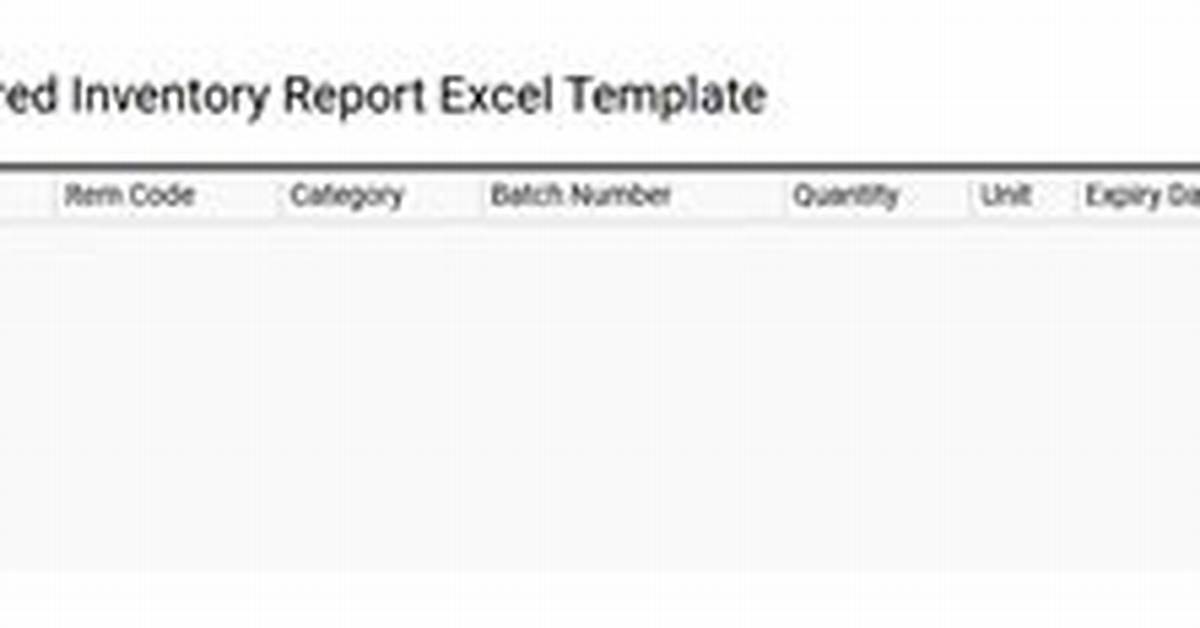 How Do I Report Expired Inventory?
