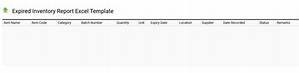 How Do I Report Expired Inventory?