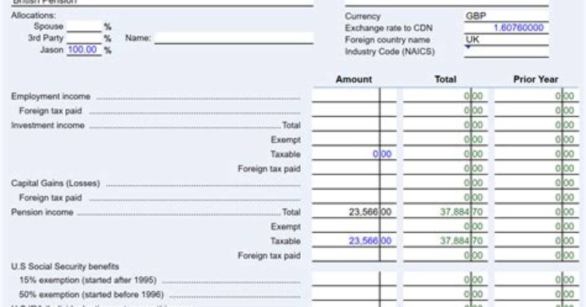How Do I Report Foreign Pension Income in Turbotax?