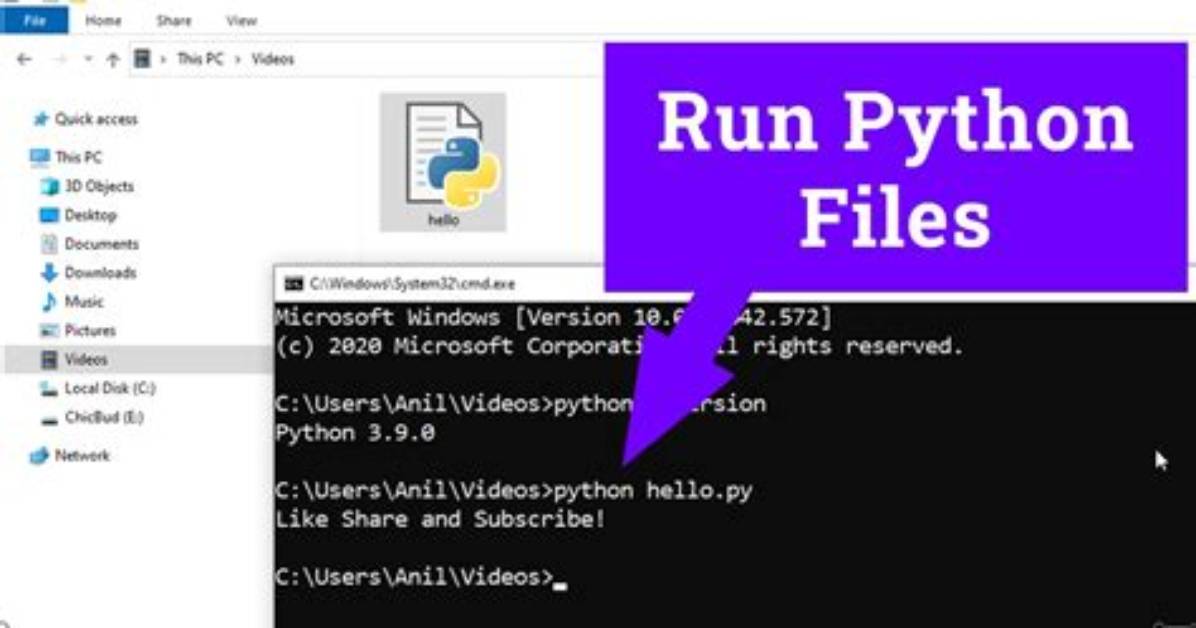 How Do I Run A. Py File in Anaconda Terminal?