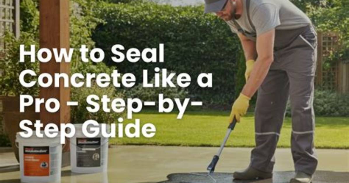 How Do I Seal Floor