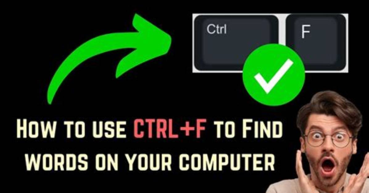 How Do I Search Without Ctrl F?