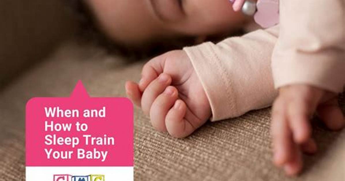 How Do I Sleep Train My 1 Year Old Without Crying?