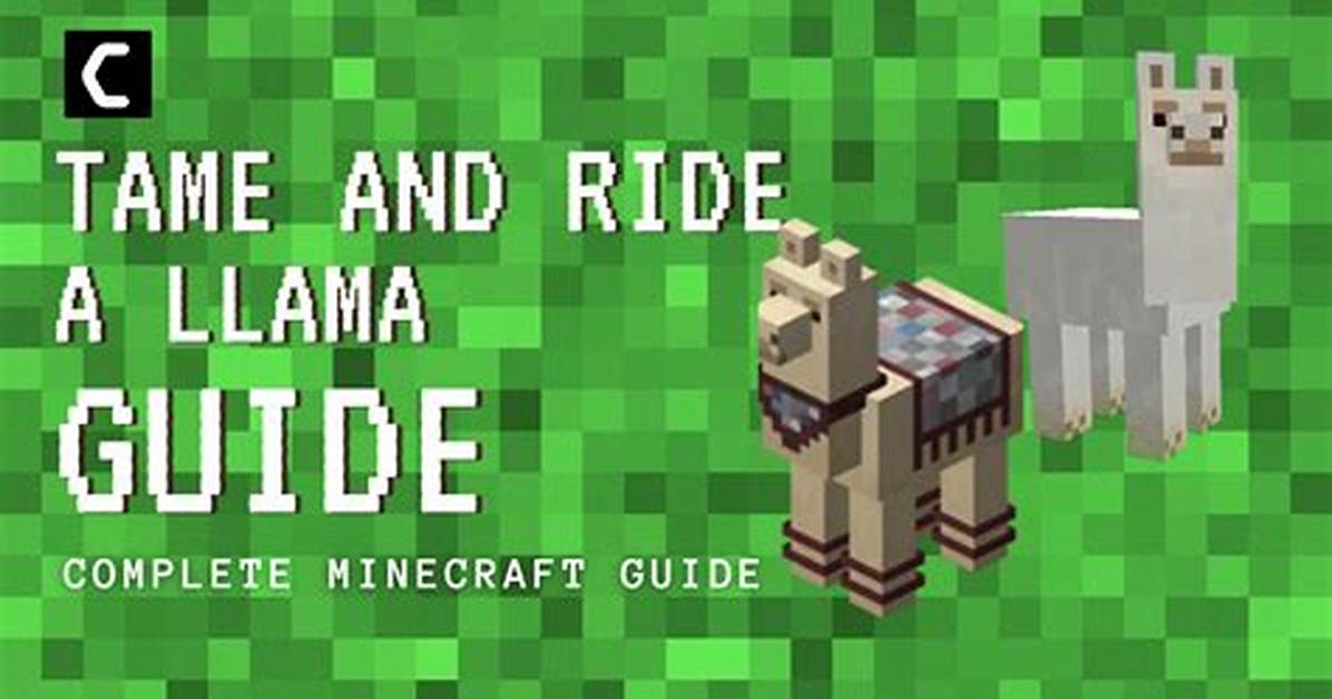 How Do I Tame a Llama In
