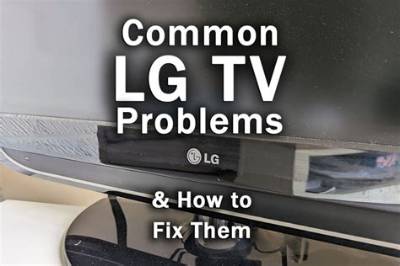 How Do I Troubleshoot My Lg Tv?