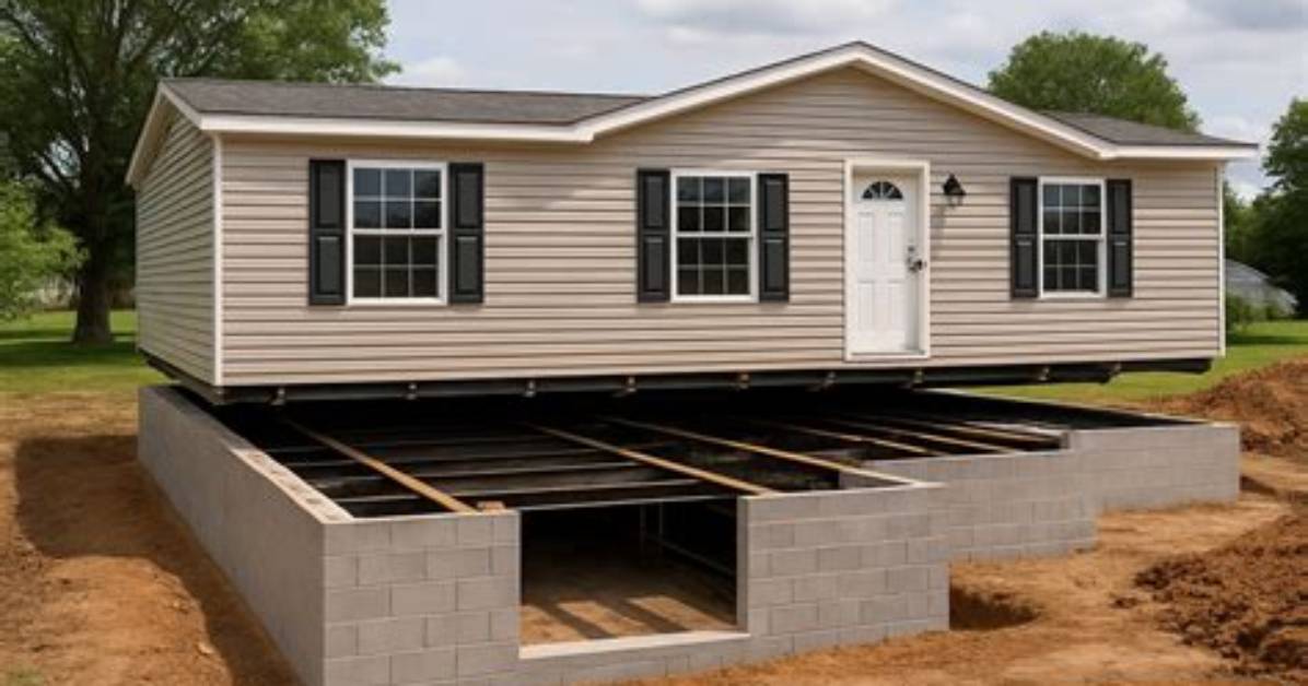 How Do They Put a Double Wide on A