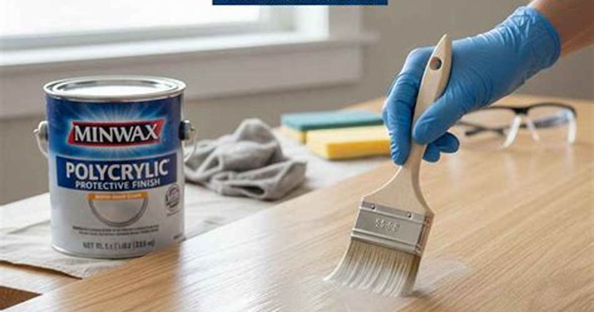 How Do You Apply Polycrylic with a Rag?