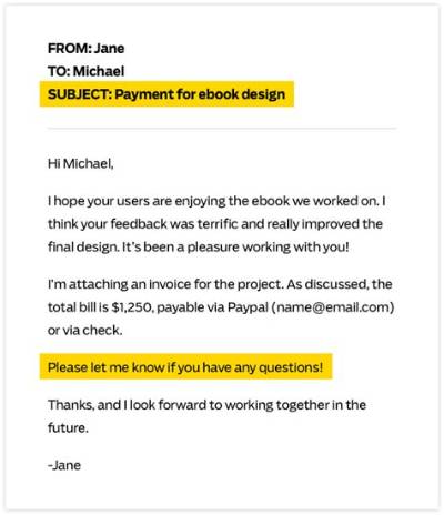 How Do You Ask for a Payment Made?