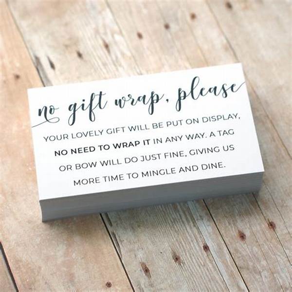 How Do You Ask for Unwrapped Gifts?