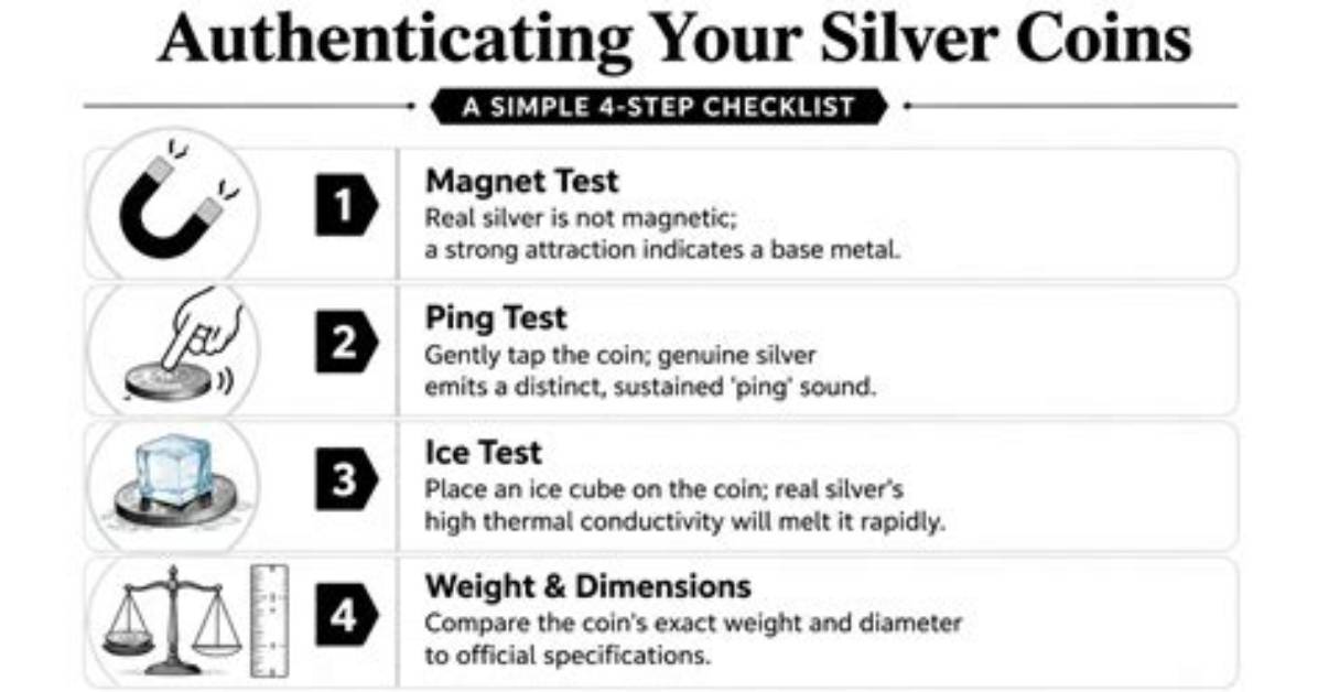 How Do You Authenticate Silver Coins?