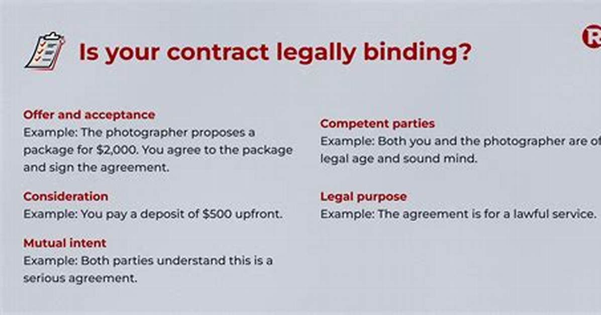 How Do You Break a Legally Binding Contract?