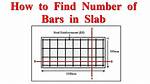 How Do You Calculate Bars for a Slab?
