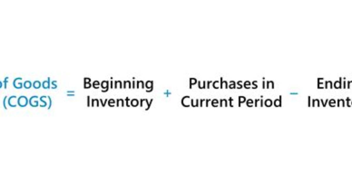 How Do You Calculate Cogs with Purchase Returns?