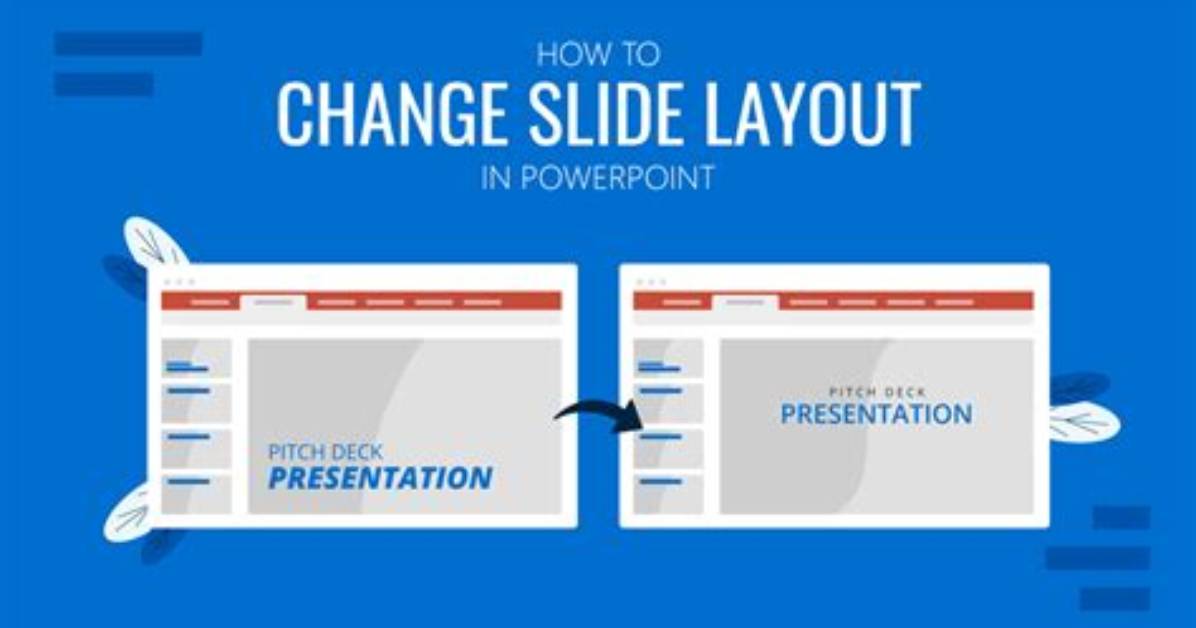 How Do You Change the Slide Layout to Title and Content?