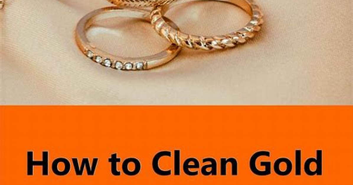 How Do You Clean a Gold Chain That Turned Black?